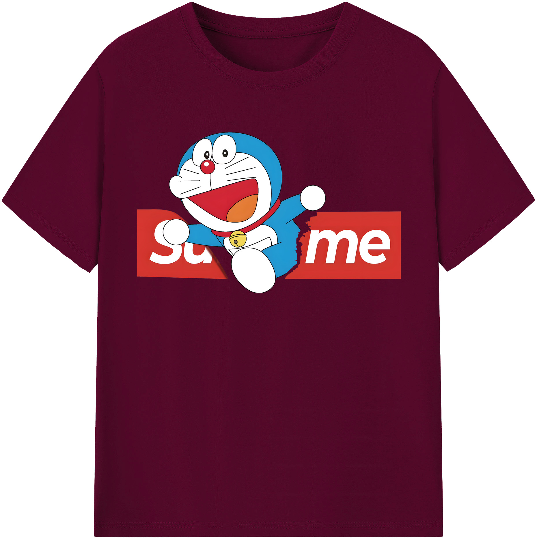 （画像用） ドラえもん Doraemon レディースカジュアルプリントTシャツ（綿100％）
